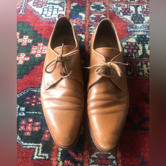 EVERLANE The Modern Oxford in Cognac - women’s 10 - Picture 1 of 7